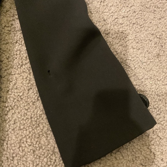 Cinzia Rocca Vintage Black Wool Single Button Dress Blazer Suit Jacket US sz 12 - Picture 9 of 9